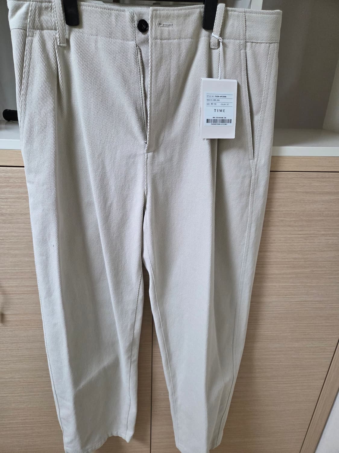 타임옴므 핀턱 데님 상품이미지3