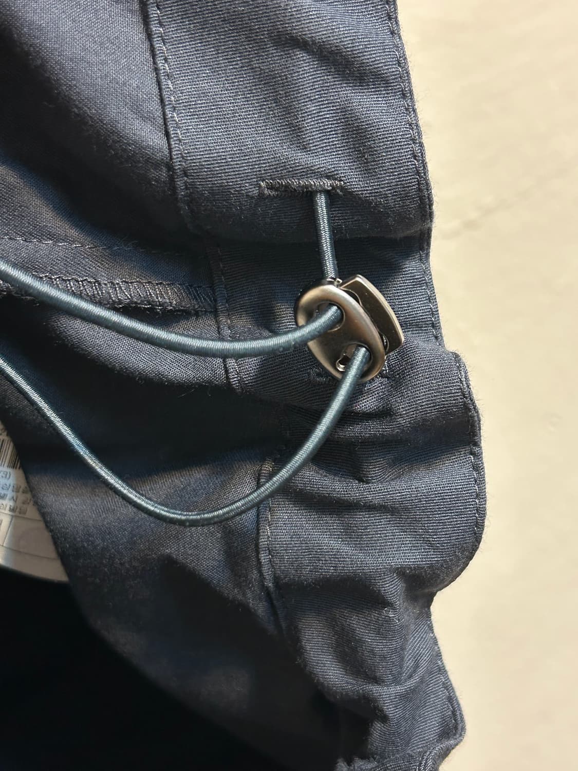 오즈세컨 배색 카라 니트 탑 상품이미지7