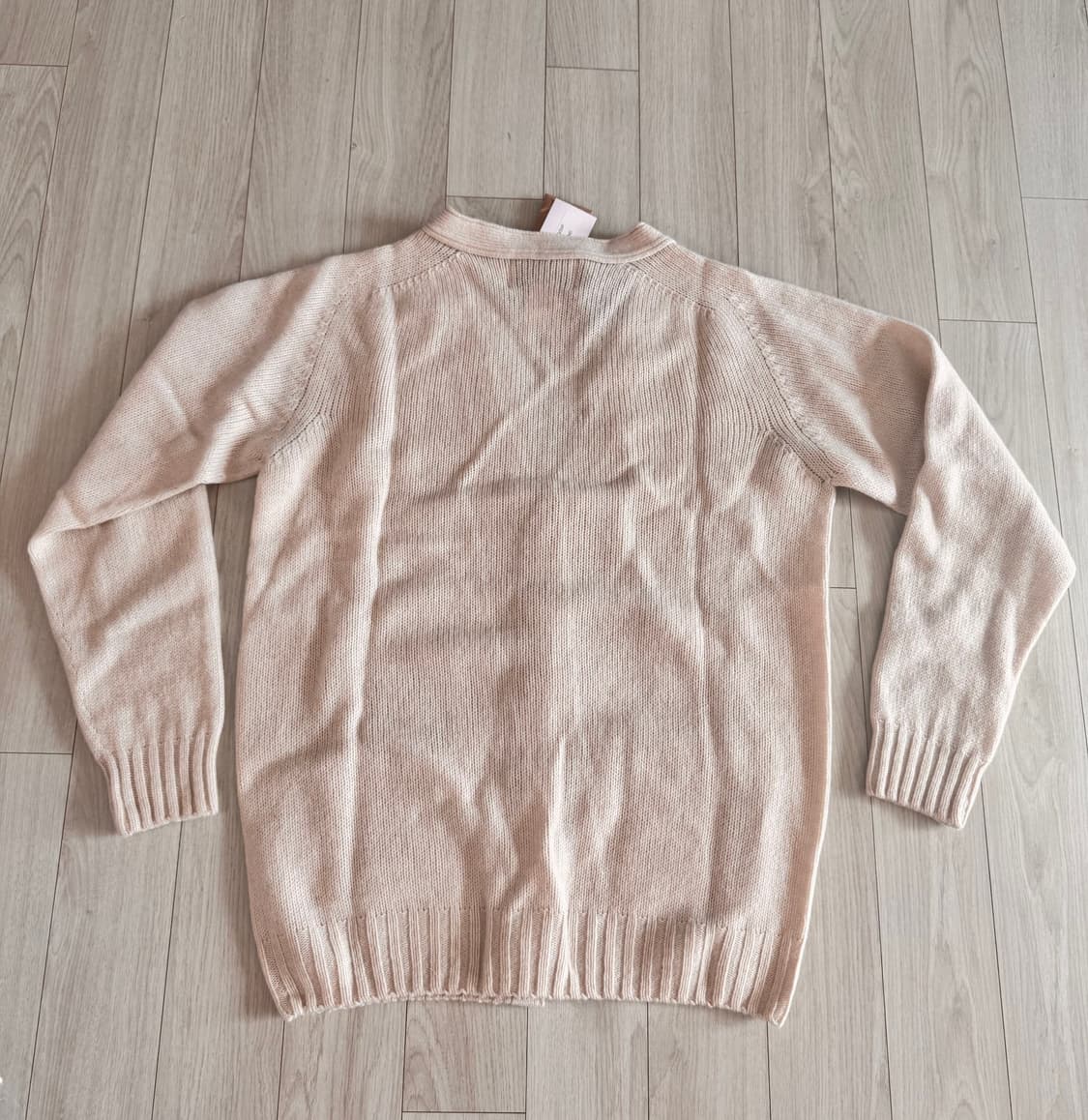 할리오브스코틀랜드  울 가디건 L 아이보리 (새상품) 상품이미지3