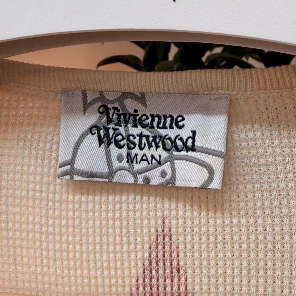 비비안 웨스트우드 써멀 와플 오로라 로고 스타 패턴 롱슬리브 FREE 상품이미지9