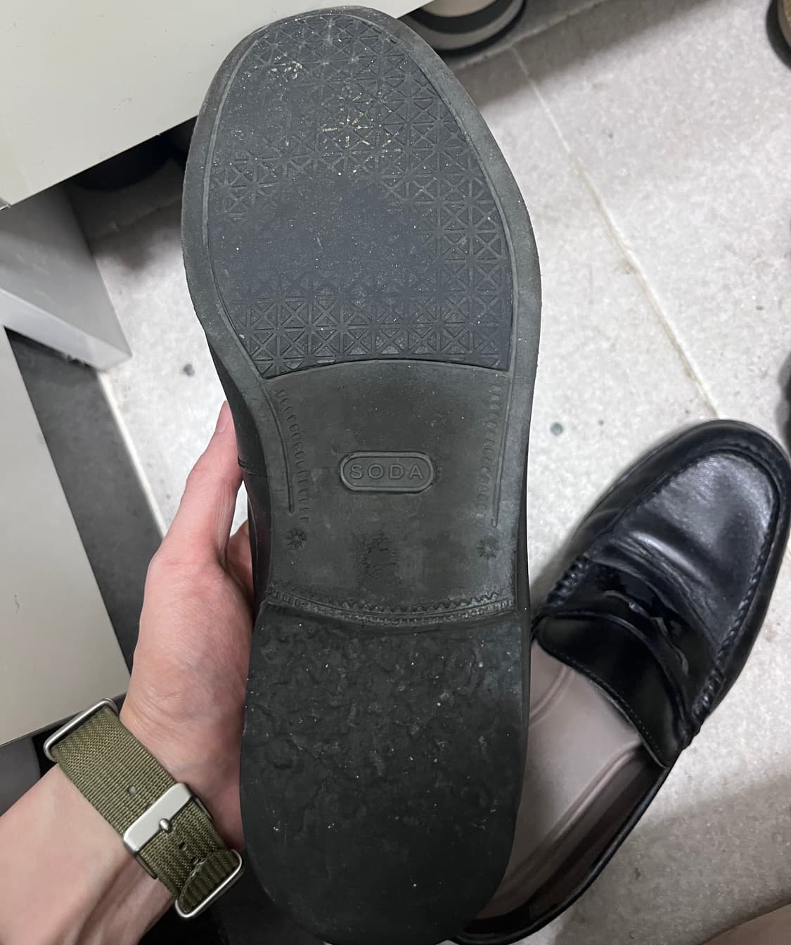 소다(soda)옴므 블랙 페니로퍼 255 상품이미지2