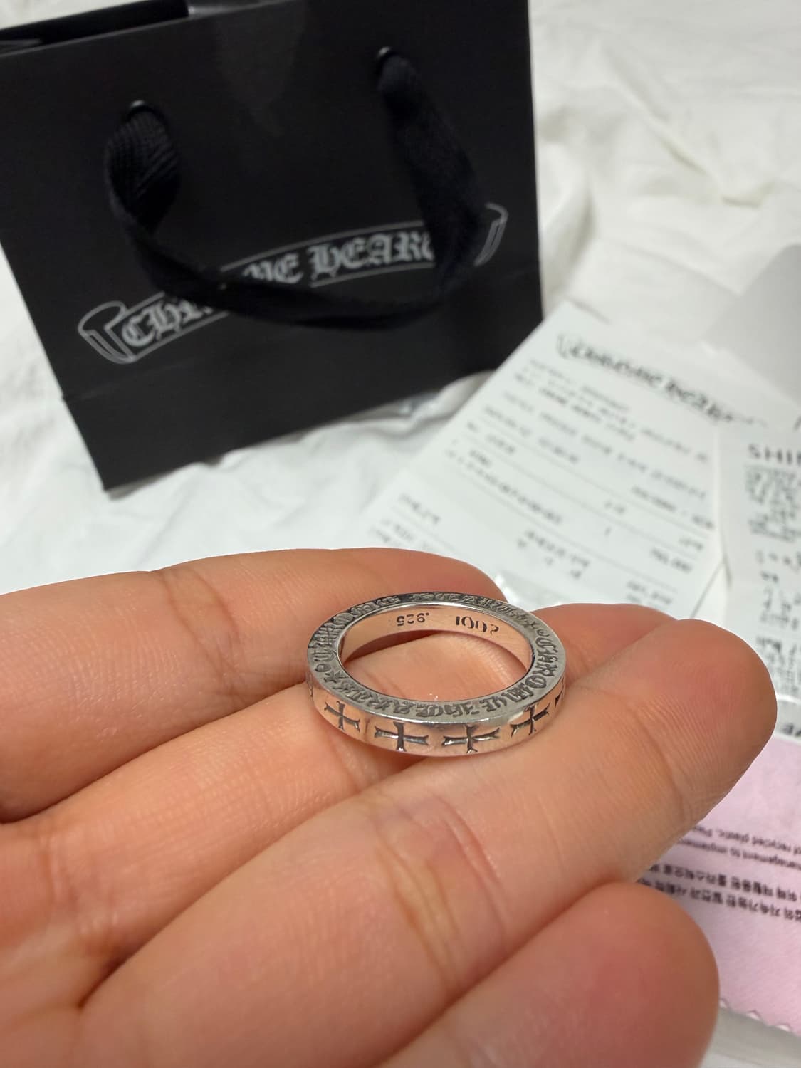 크롬하츠 포에버링3mm 6.5 상품이미지3