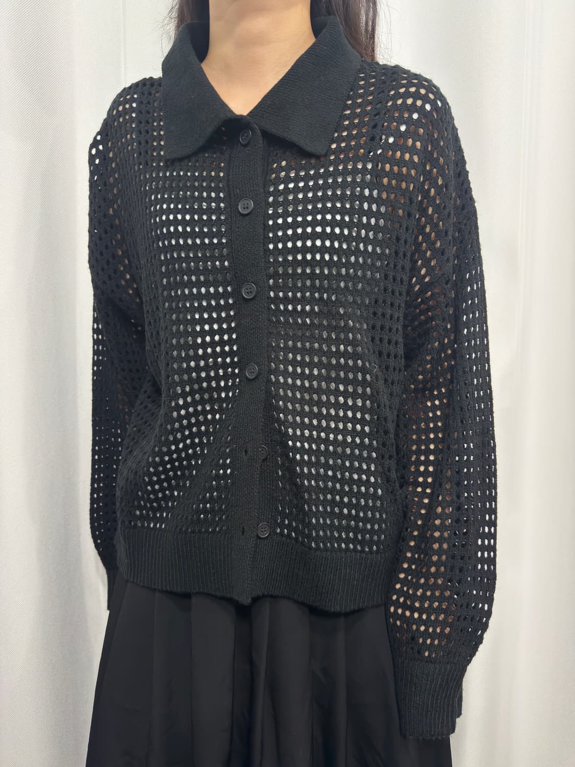 olive des olive net cardigan 상품이미지2