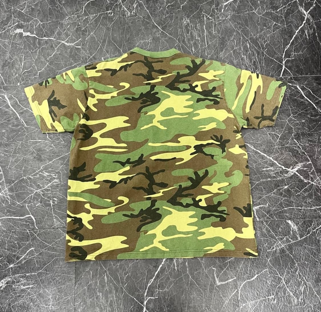 스투시 스탁로고 카모플라주 반팔 상품이미지2