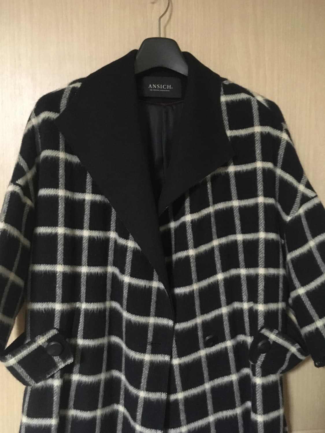 ansich checkered coat 상품이미지1