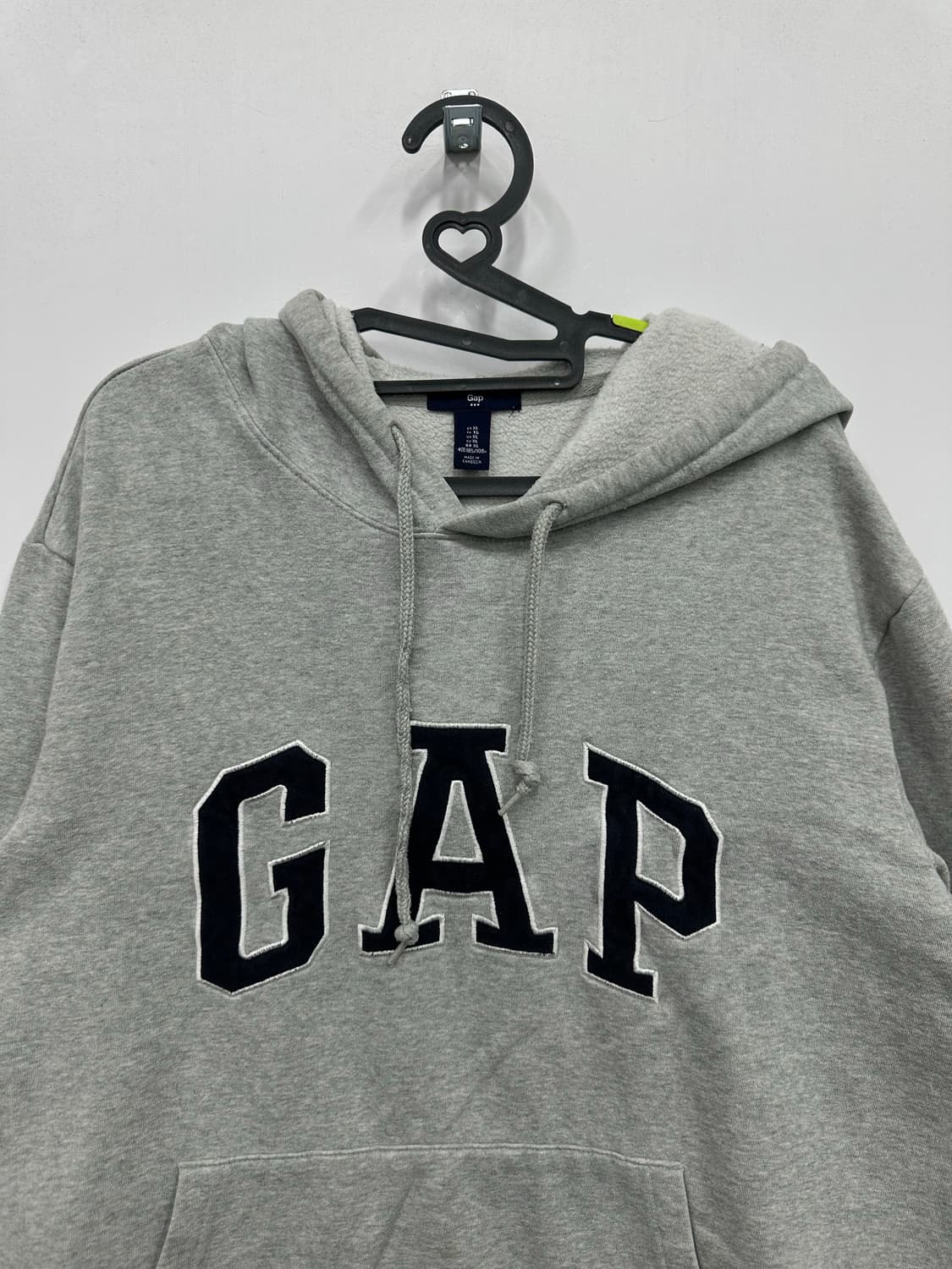 갭 그레이 후드티 상품이미지2