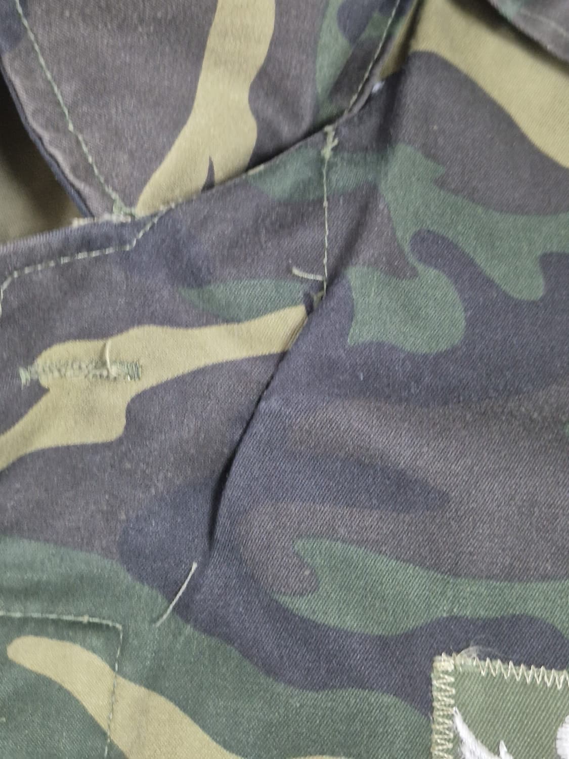 육군 구형 13공수특전여단 병장 후기형 독사복 전투복 상의 자켓 (M) 상품이미지5