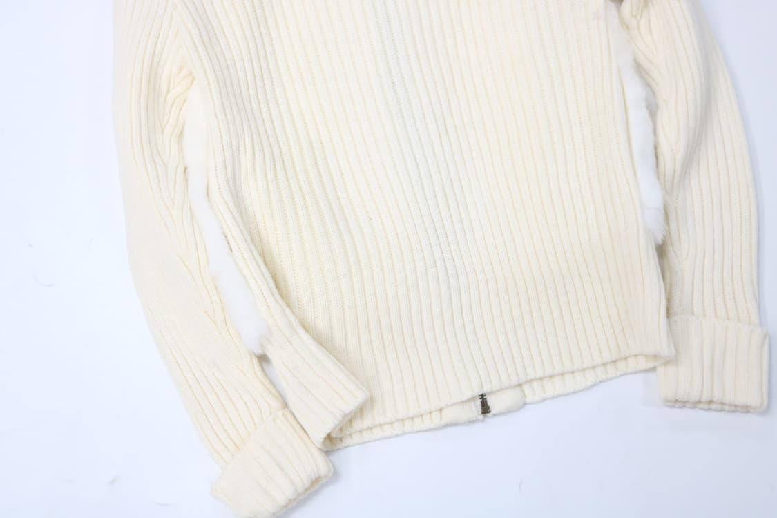 ARW  퍼 니트 자켓 상품이미지8