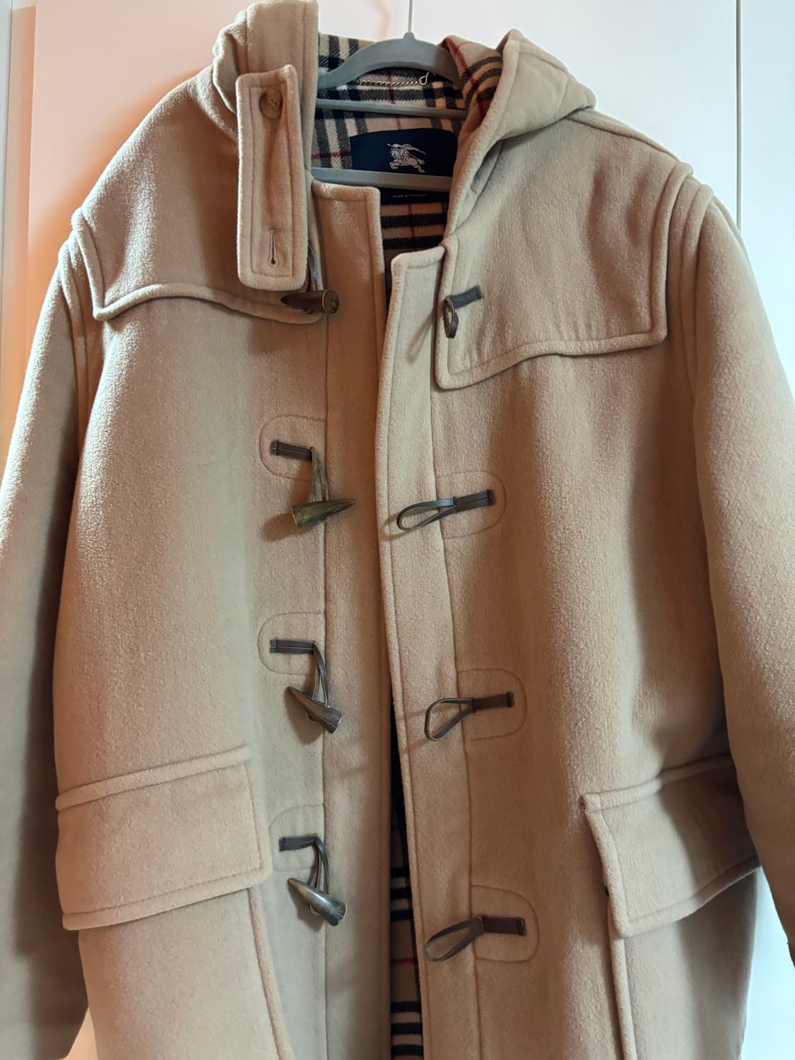 버버리 더플 코트 떡볶이 코트 M사이즈(40-42) 상품이미지1