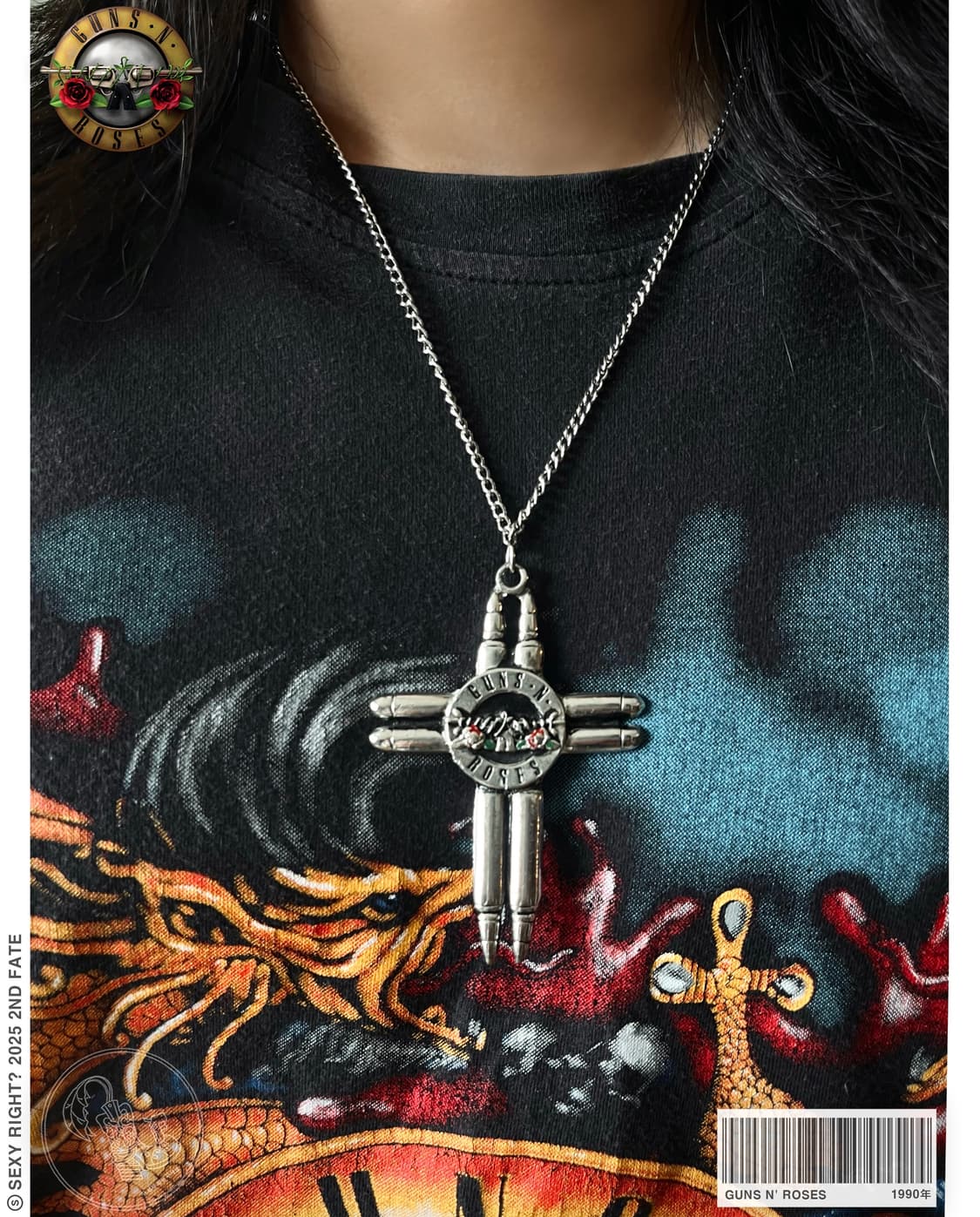 1990年 Guns N' Roses Archive Necklace 상품이미지1