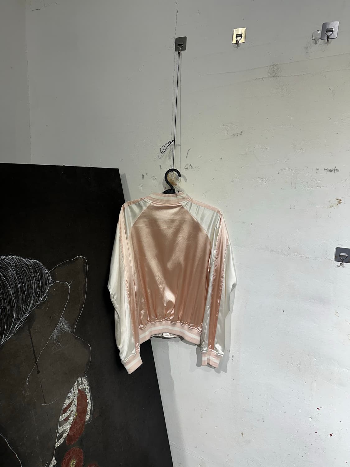 Jpn 일본빈티지 재패니즈 오리엔탈 핑크 스카잔 자켓 상품이미지8