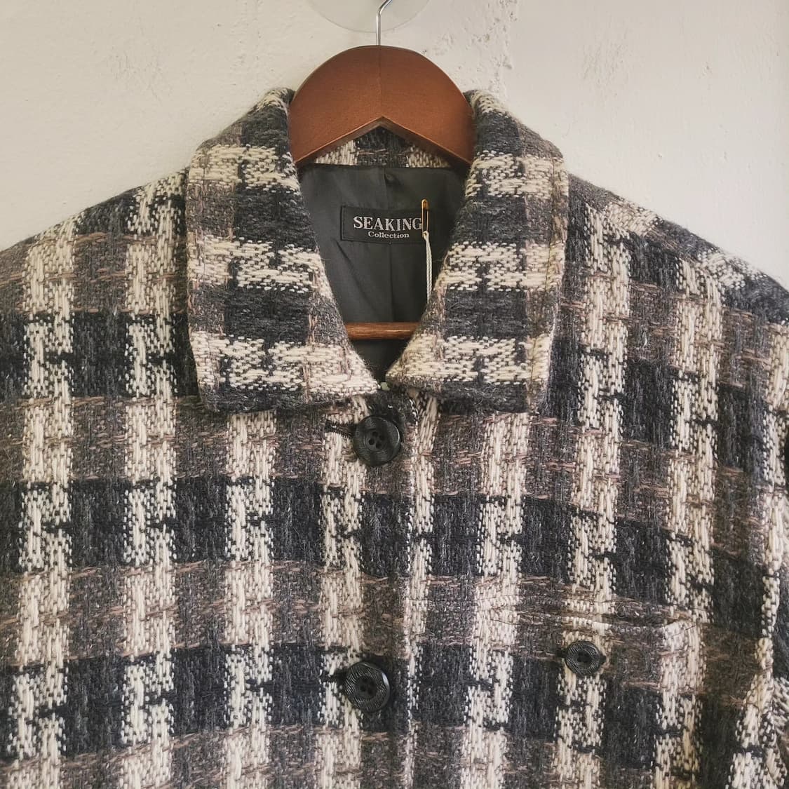 Seaking 트위드 울자켓 상품이미지4
