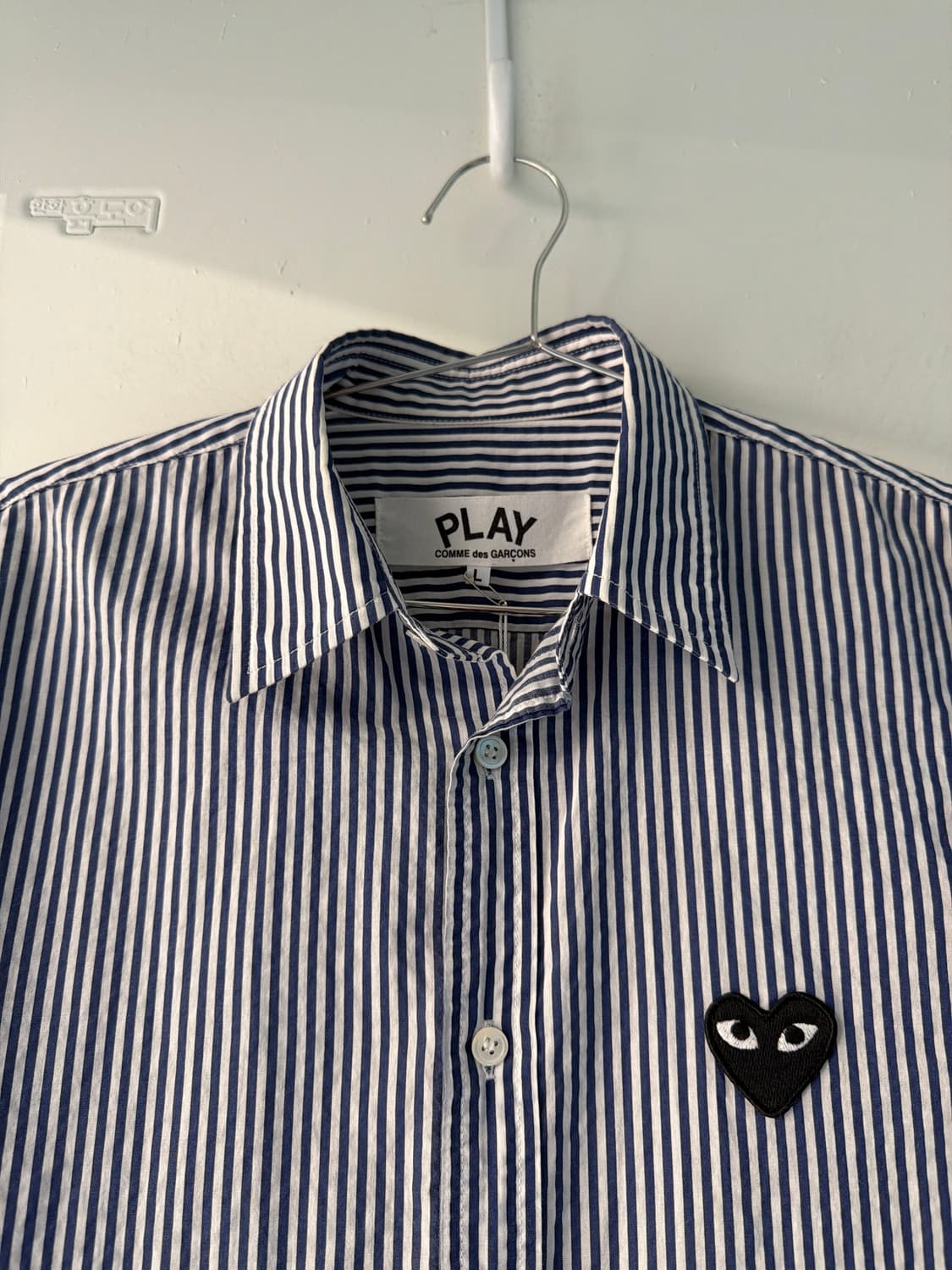 일본빈티지 꼼데가르송 스트라이프 셔츠 상품이미지6