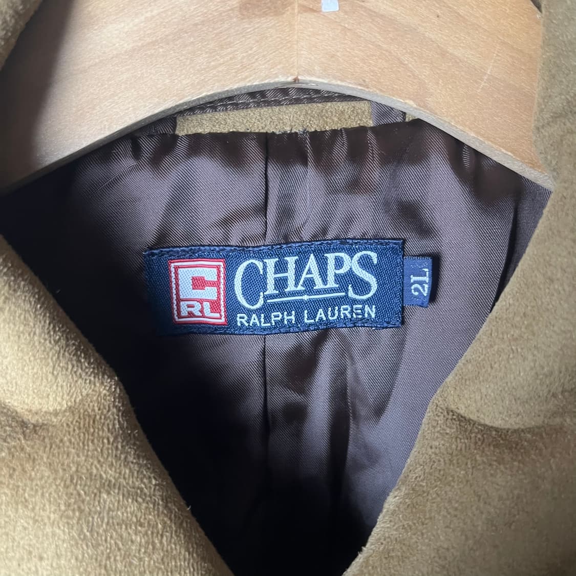 [Chaps Ralph Lauren] 챕스 스웨이드 카 코트 상품이미지4