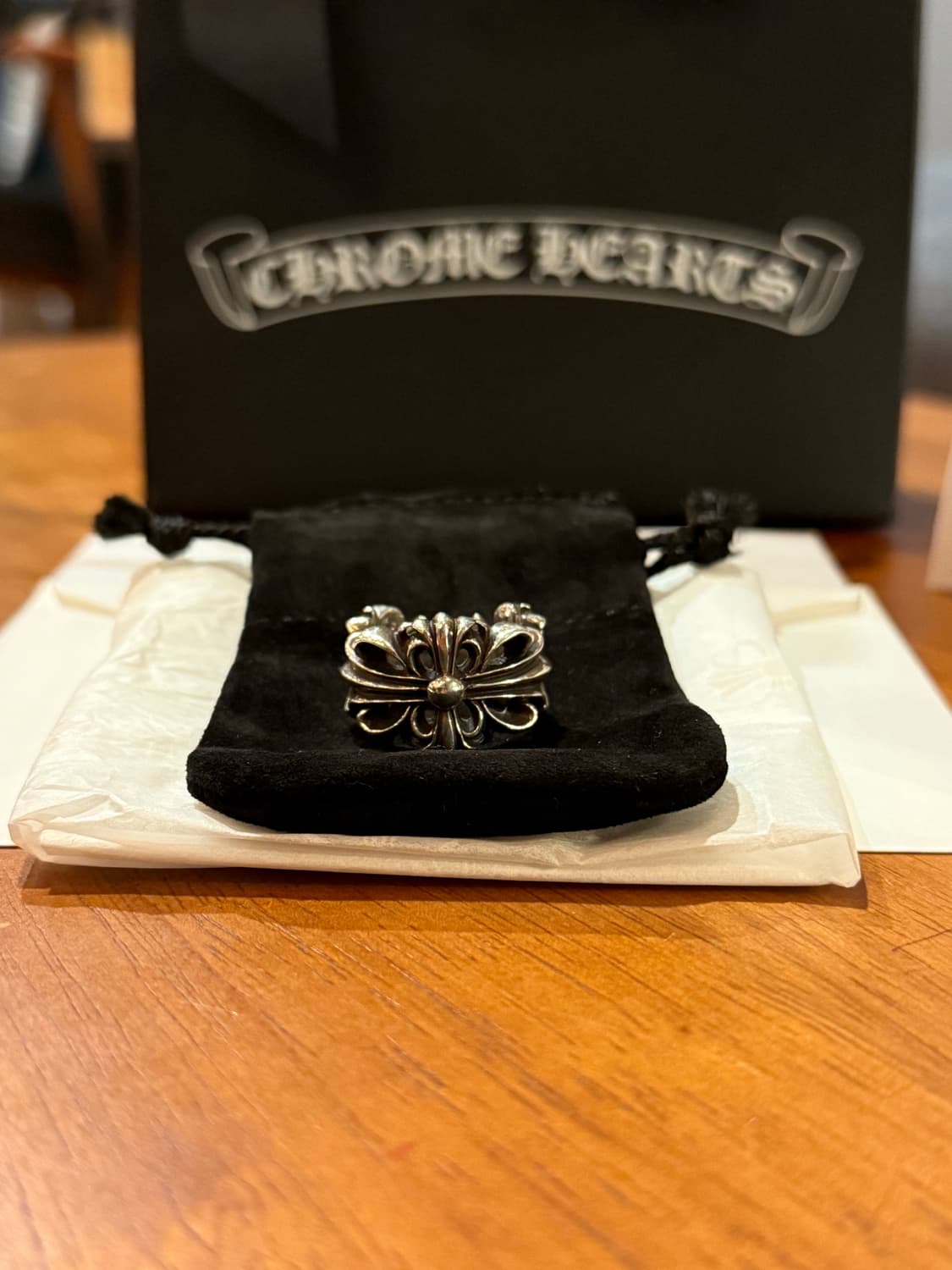 크롬하츠 더블플로랄링 판매  상품이미지1