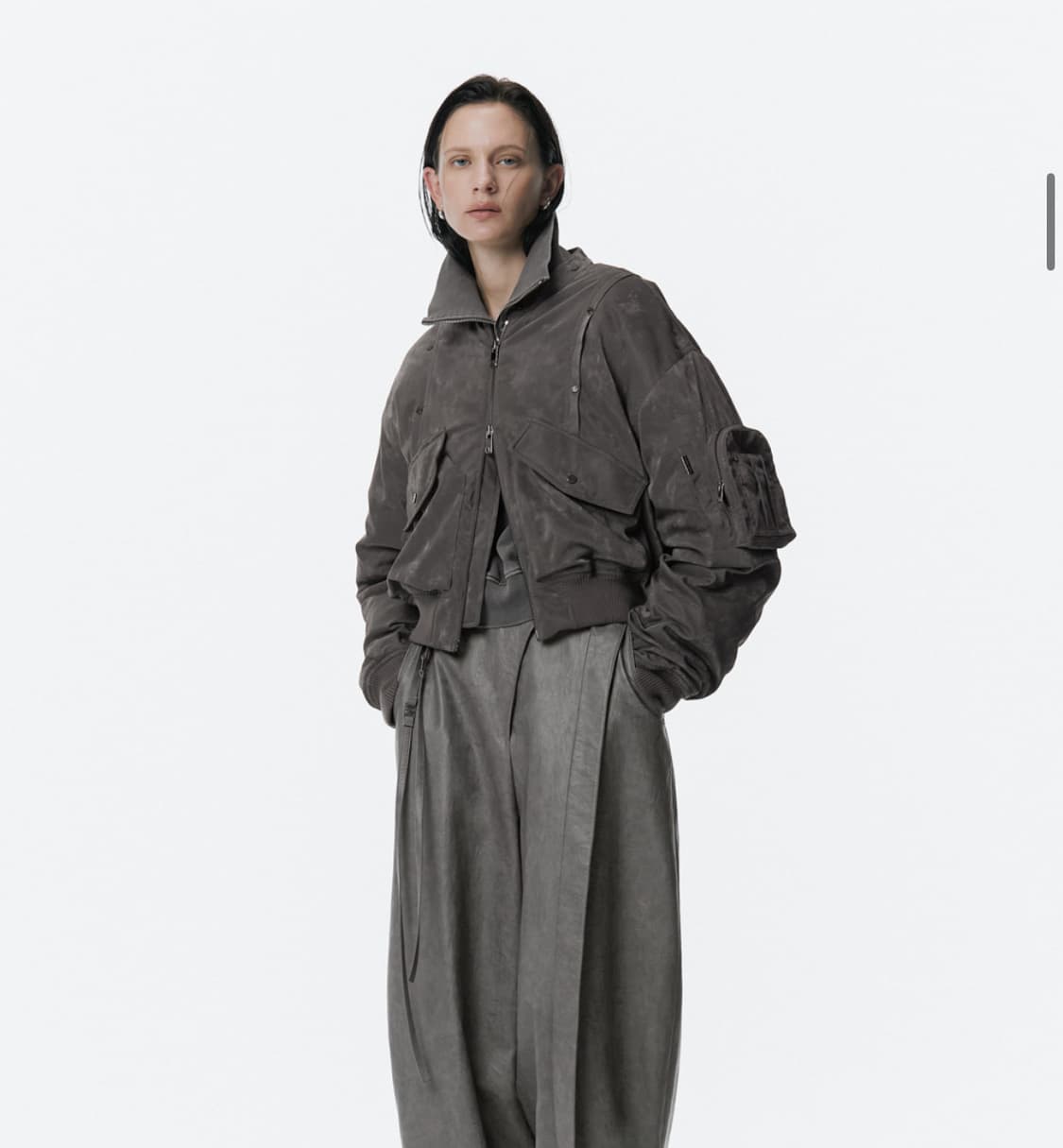 트리밍버드 fur collar ma-1 jumper 상품이미지10