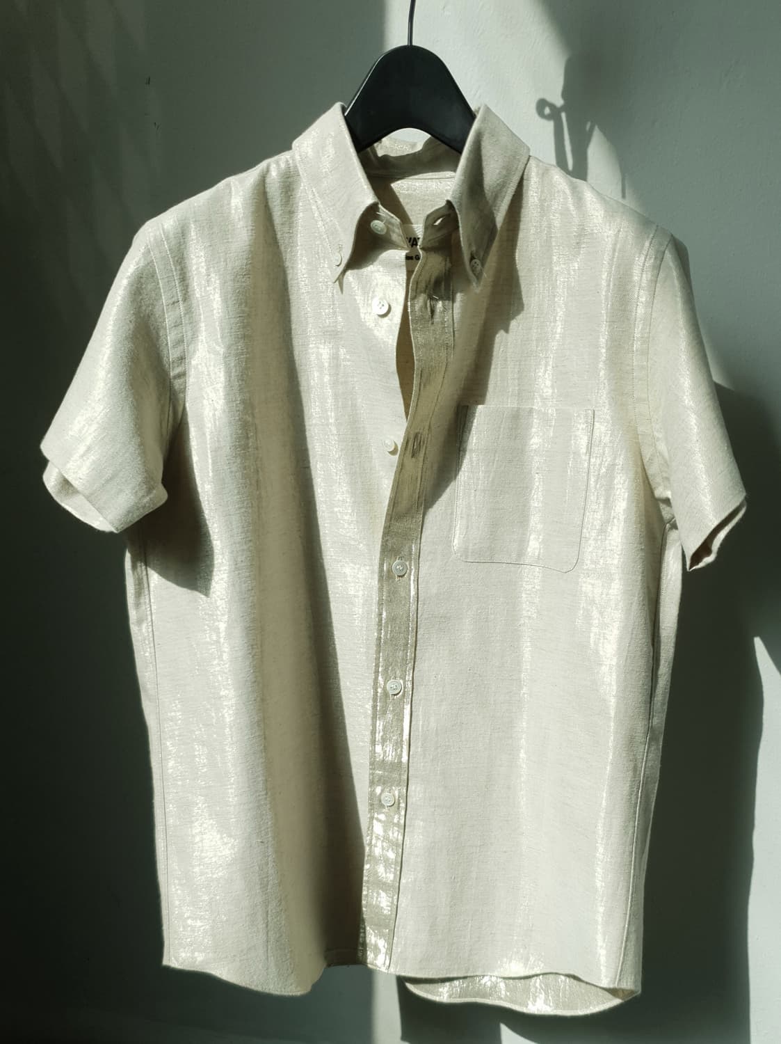 AD2002 Junya Watanabe CDG Metallic shirt 상품이미지2