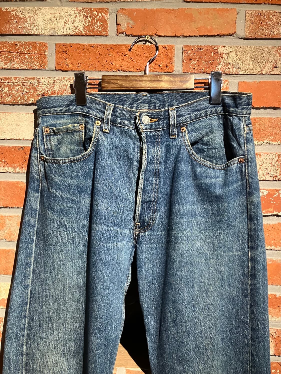 90s USA 빈티지 리바이스 501 데님 팬츠 상품이미지3
