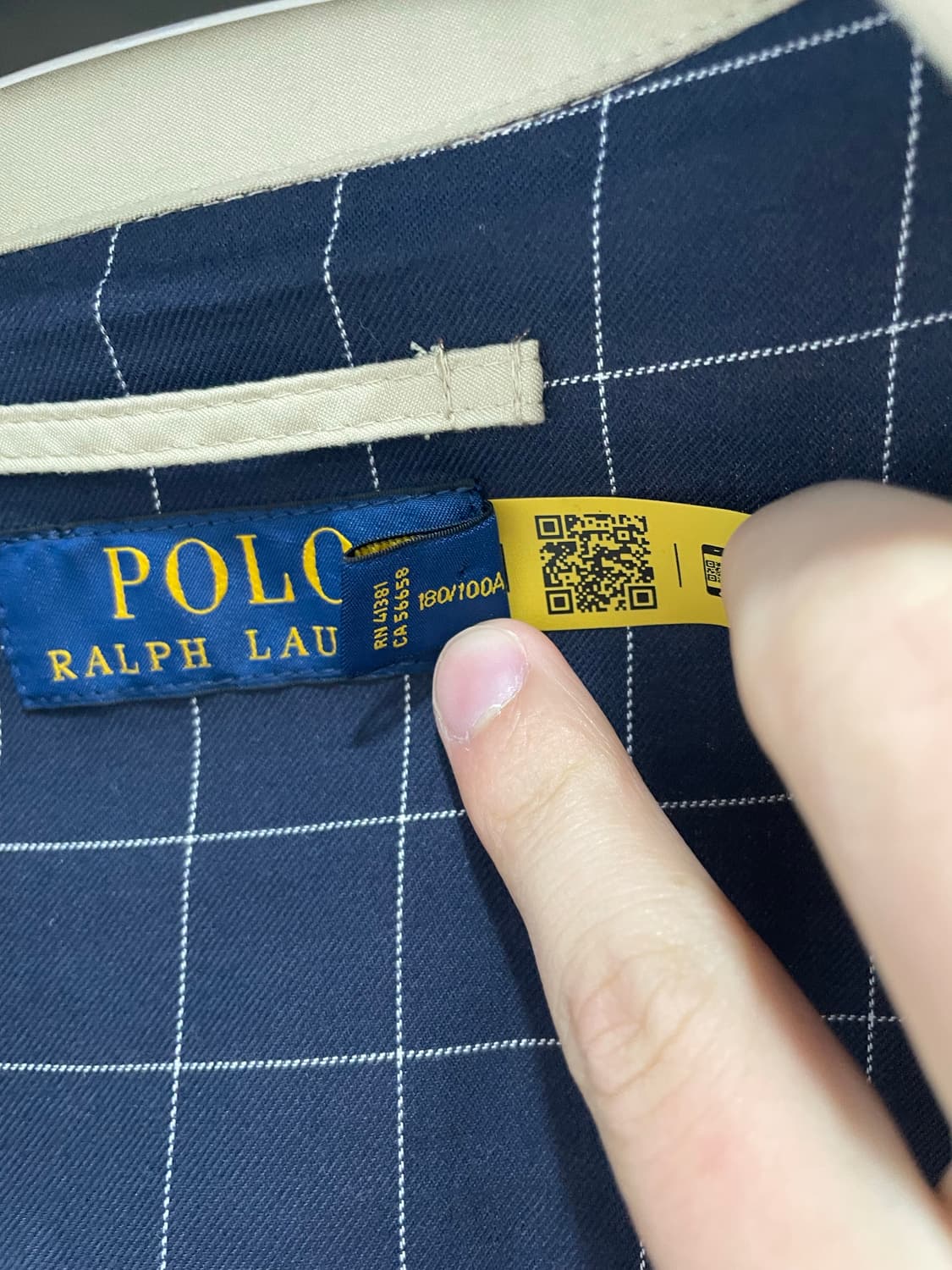 폴로 랄프로렌 바이스윙 자켓 L(QR정품)  상품이미지4