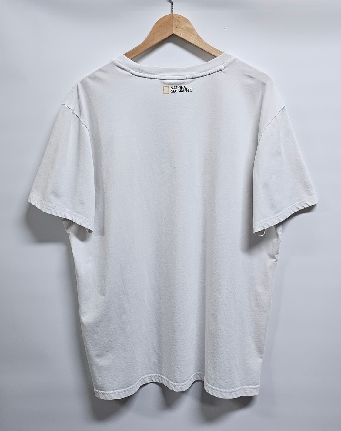 내셔널지오그래픽 흰색 반팔 티셔츠 3XL 상품이미지2