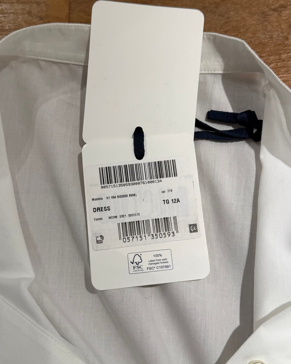 몽클레어 화이트 차이나칼라 셔츠 상품이미지8