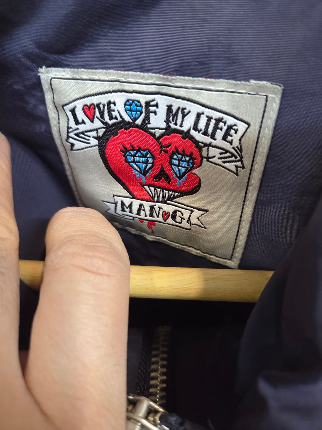 그라피스트 만지 반집업 아노락 자켓 프리 상품이미지3