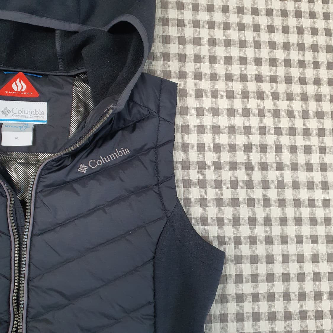 컬럼비아 거위털 패딩 베스트 공용95 상품이미지3