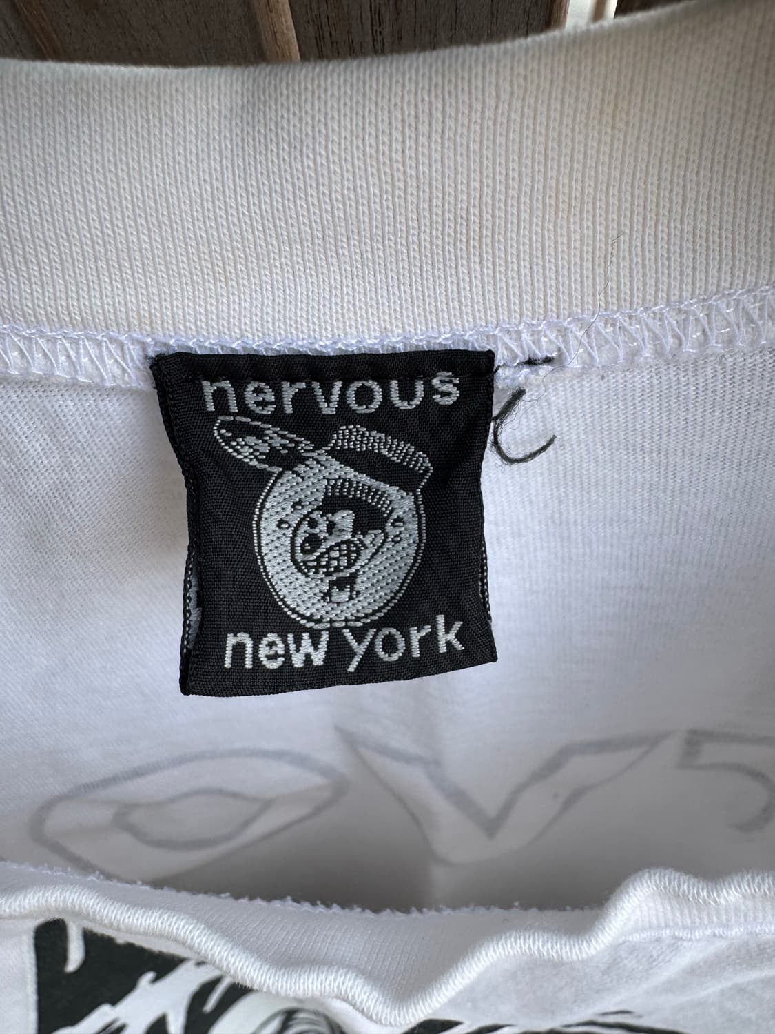 90s 너버스레코즈 티셔츠 상품이미지2