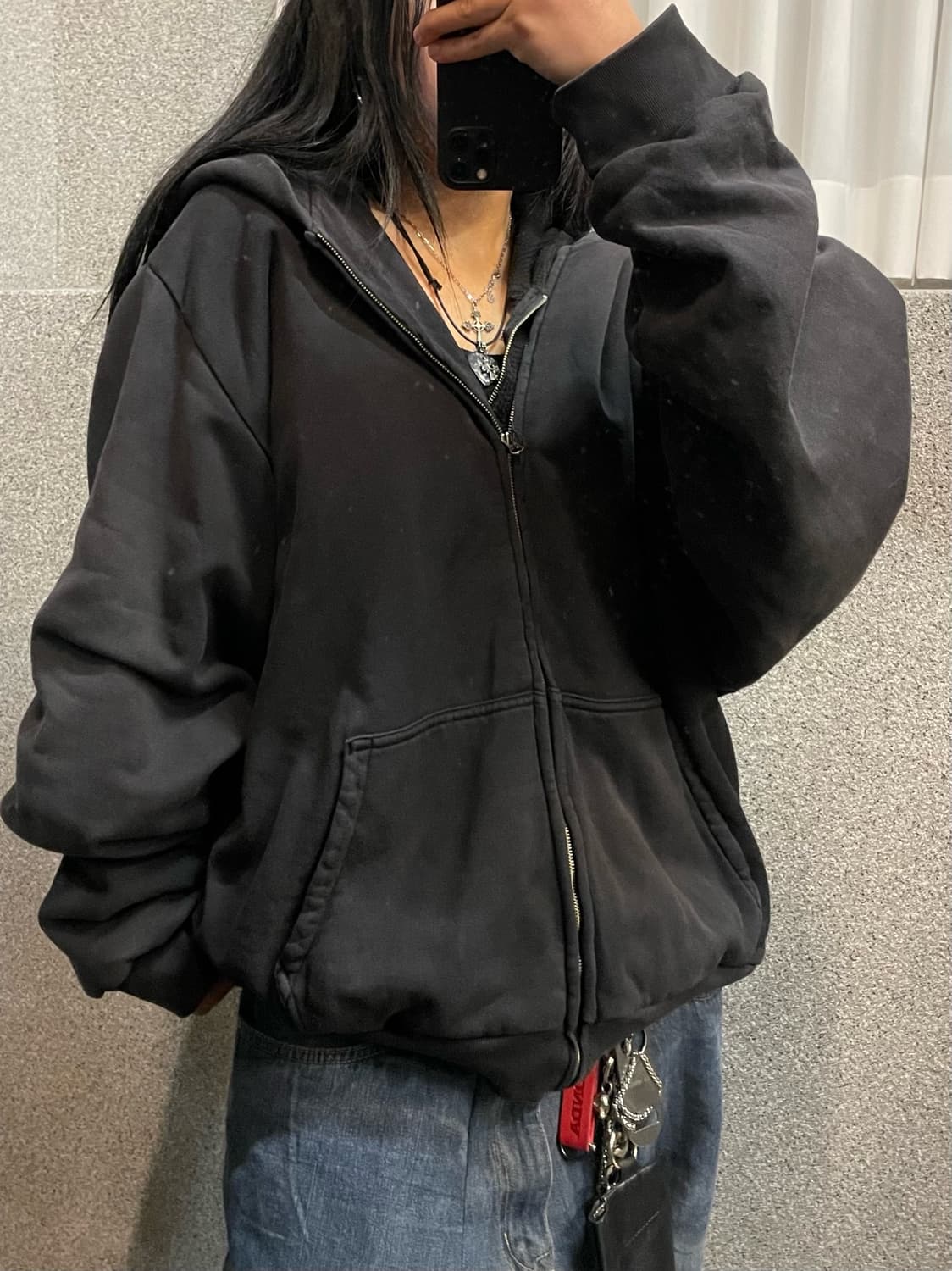 YZY Gap Basic Hood Zip-Up 상품이미지1