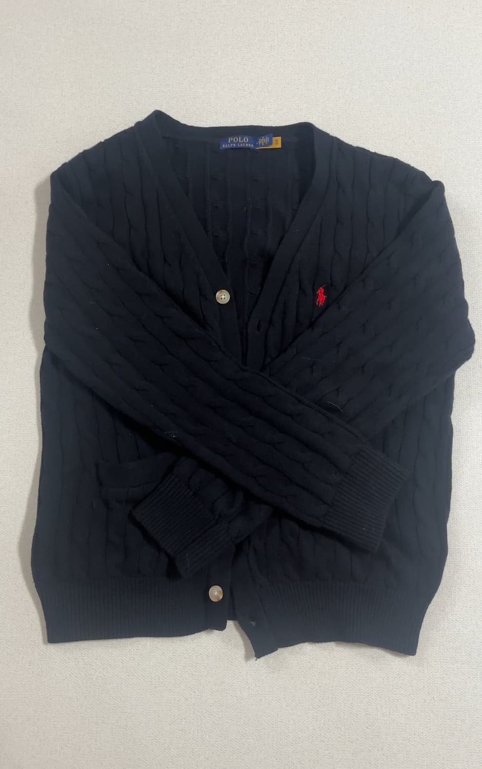 폴로 니트 가디건 상품이미지1