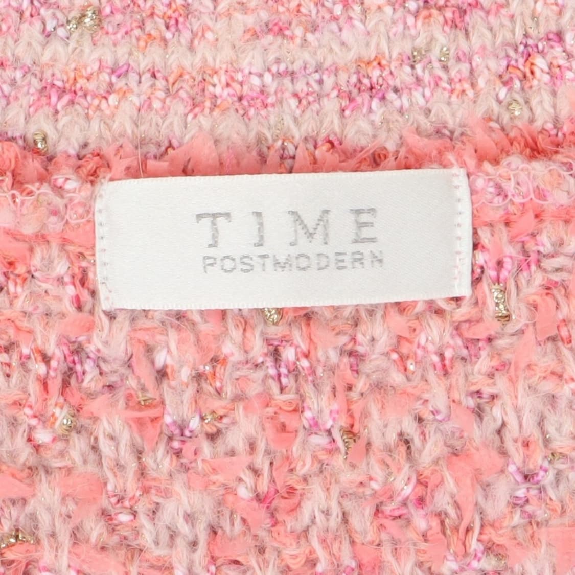 타임 라이트핑크 트위드 베스트 상품이미지8