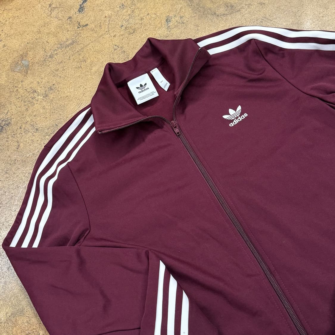 아디다스 버건디 베켄바우어 투웨이 져지 트랙탑 상품이미지1