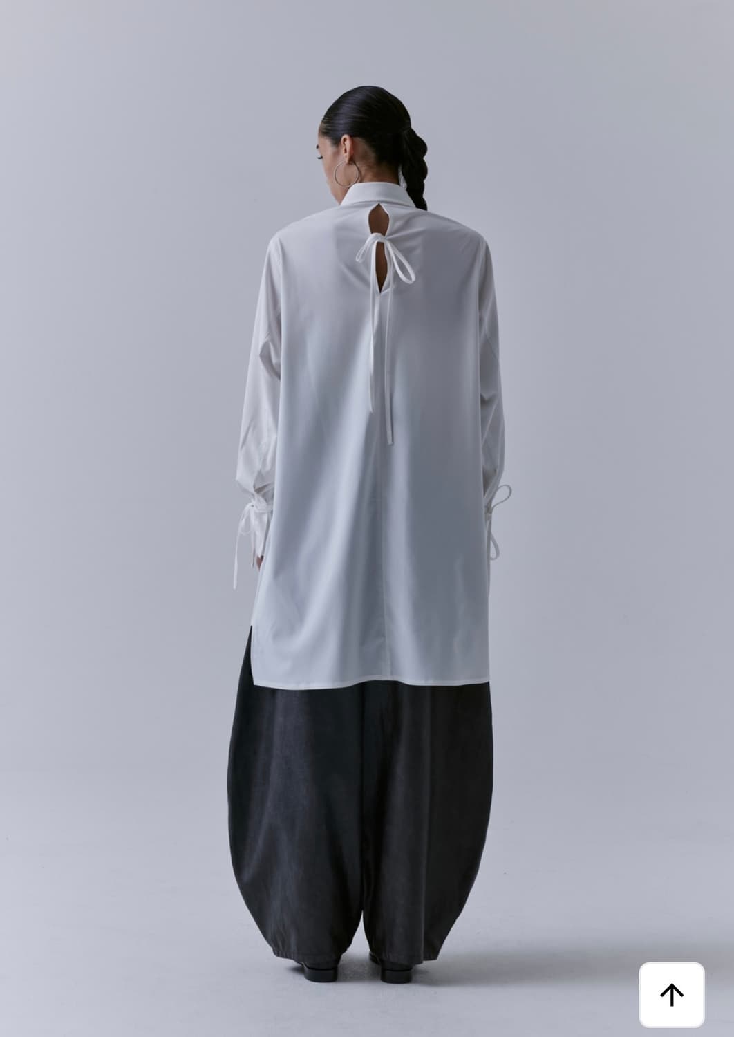 트리밍버드 Stepped Hemline Long Strap Shirts 상품이미지5