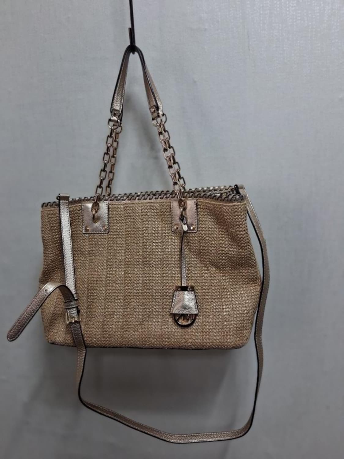 MICHAEL KORS 마이클 코어스 가방 가죽배색 라탄가방 
ㅈ 상품이미지1