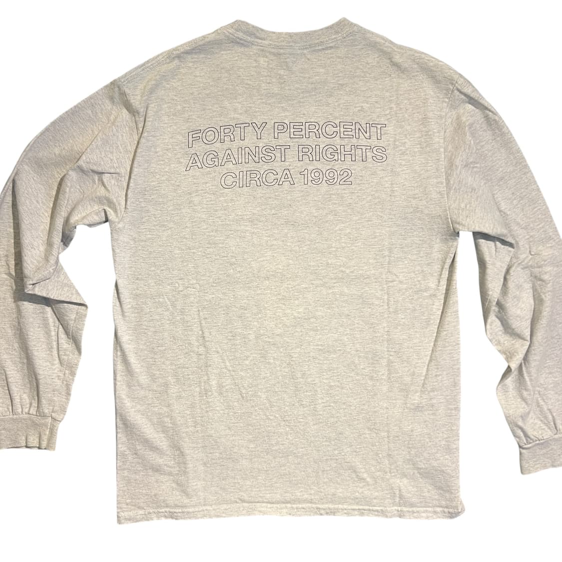 FORTY PERCENT AGAINST RIGHTS 티셔츠 상품이미지2