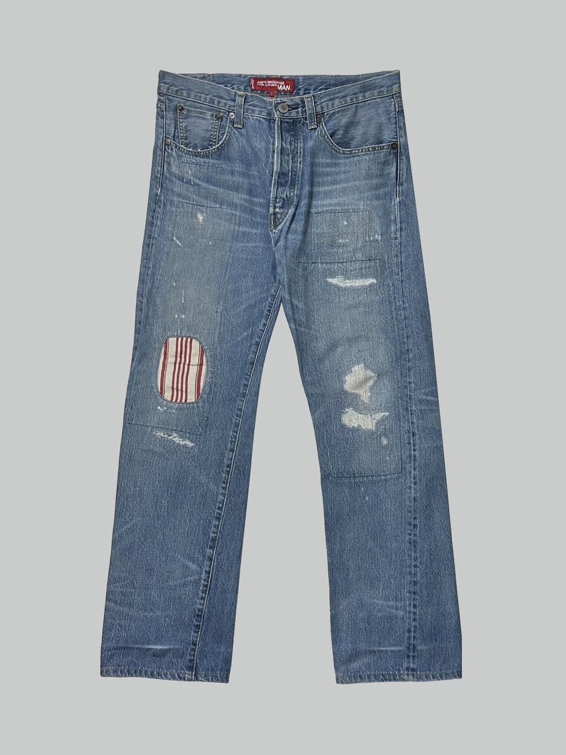 준야 와타나베 리바이스 패치 데님 상품이미지1