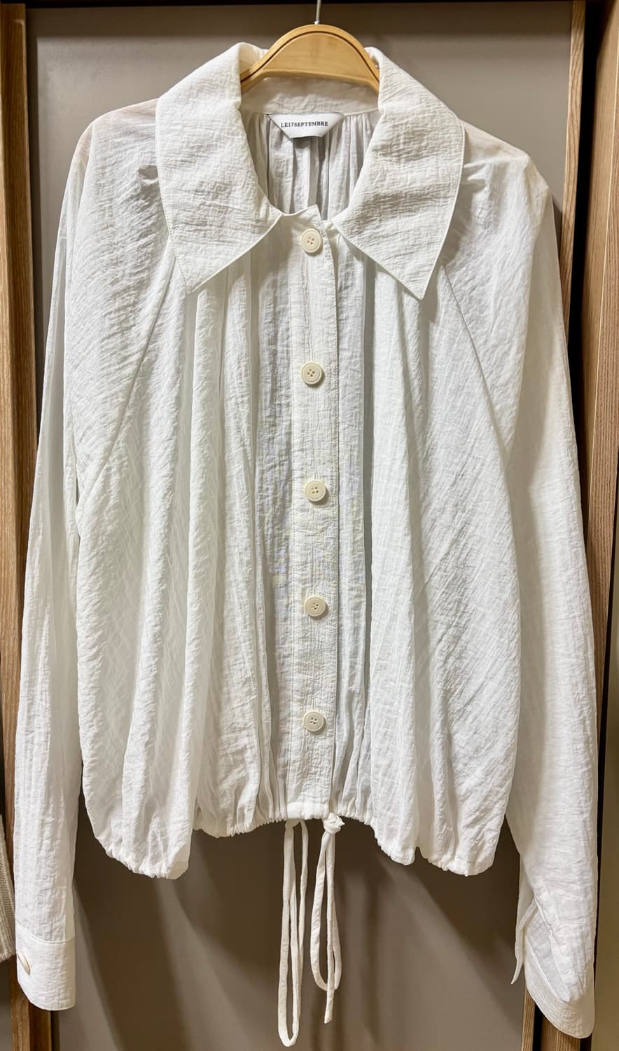 le17septembre 셔링셔츠 상품이미지2