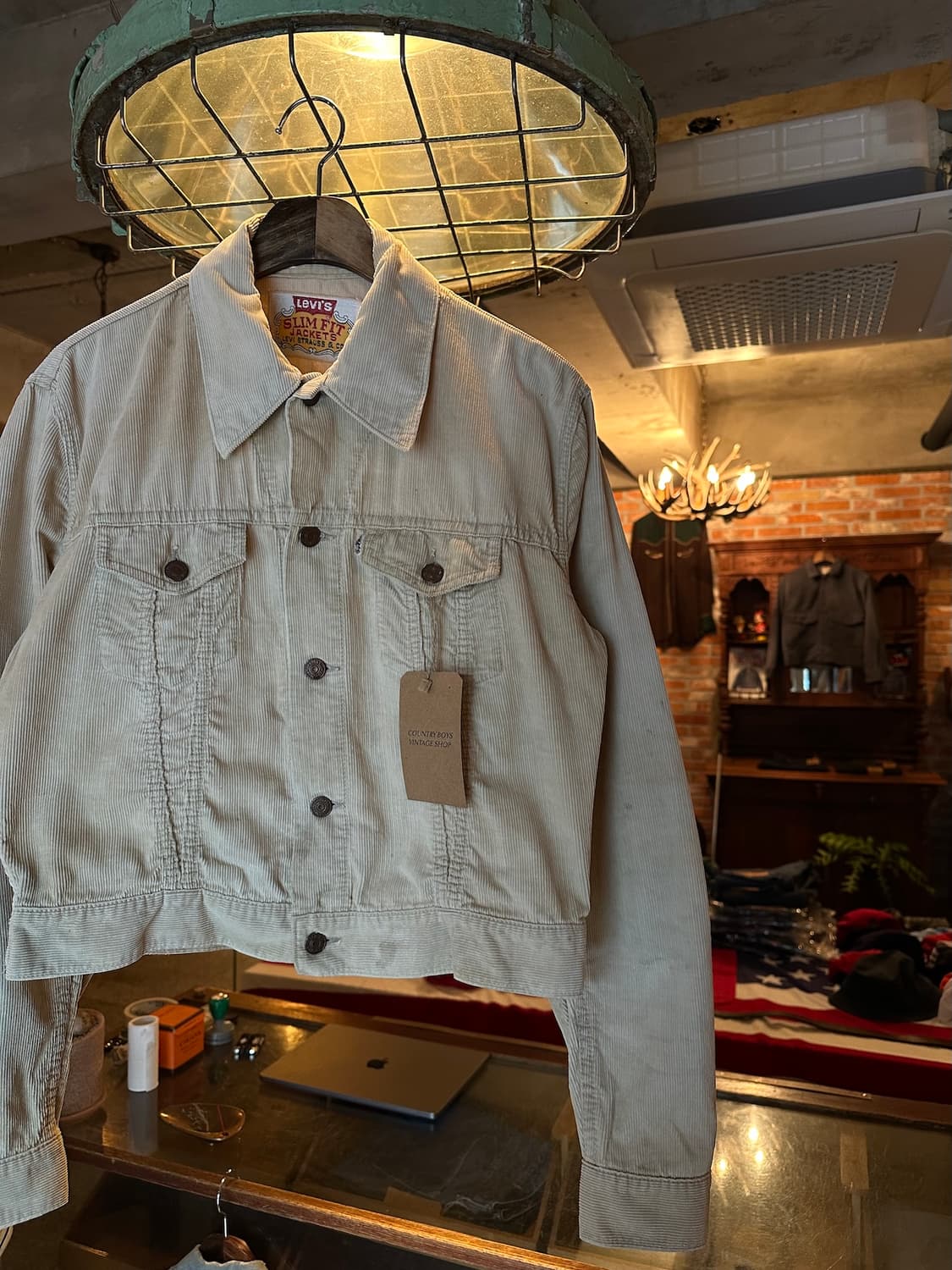 60s USA 빈티지 리바이스 빅e 코듀로이 자켓 557xx 상품이미지2