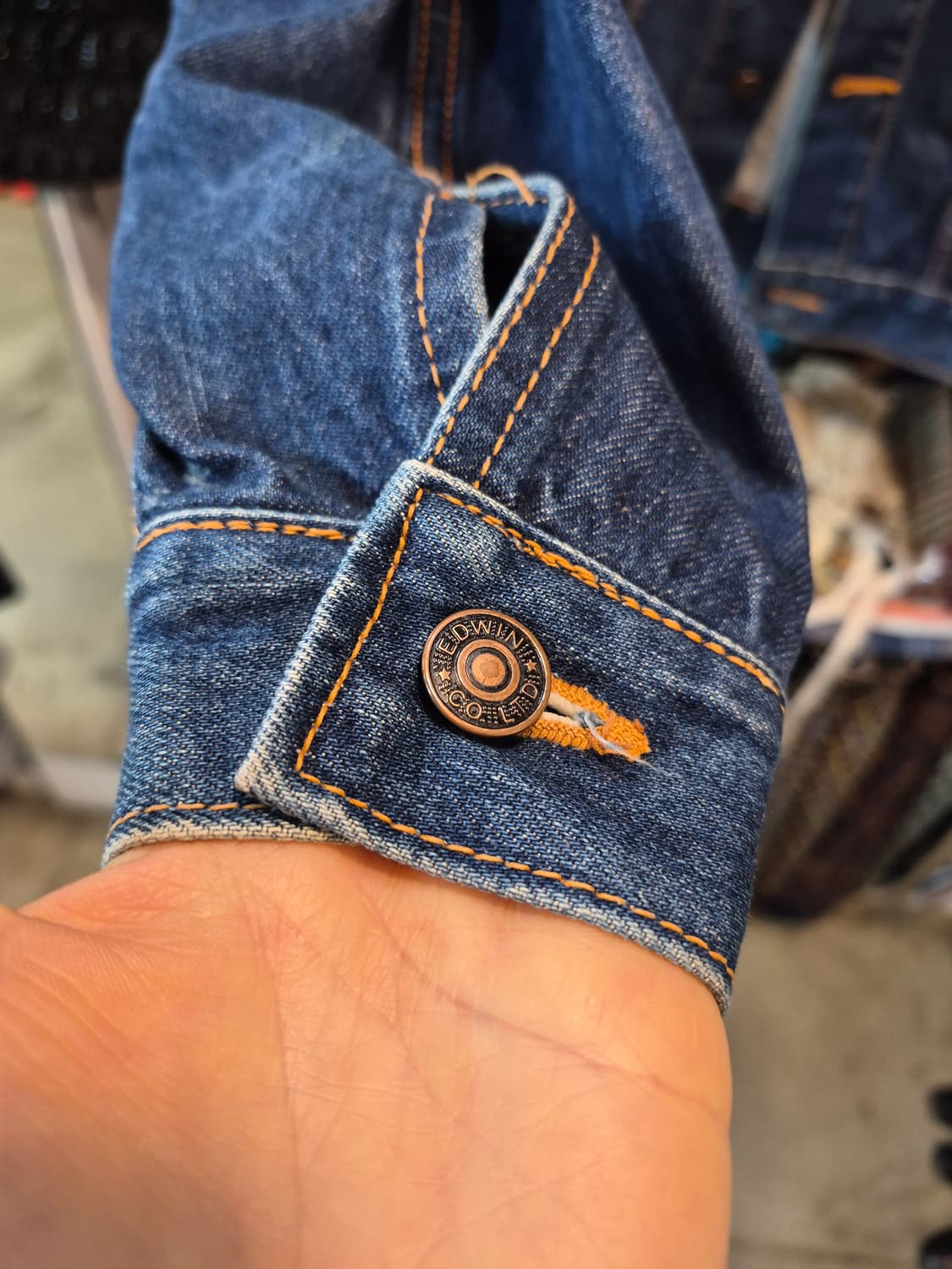 에드윈  LOT5034트리커데님자켓 상품이미지3