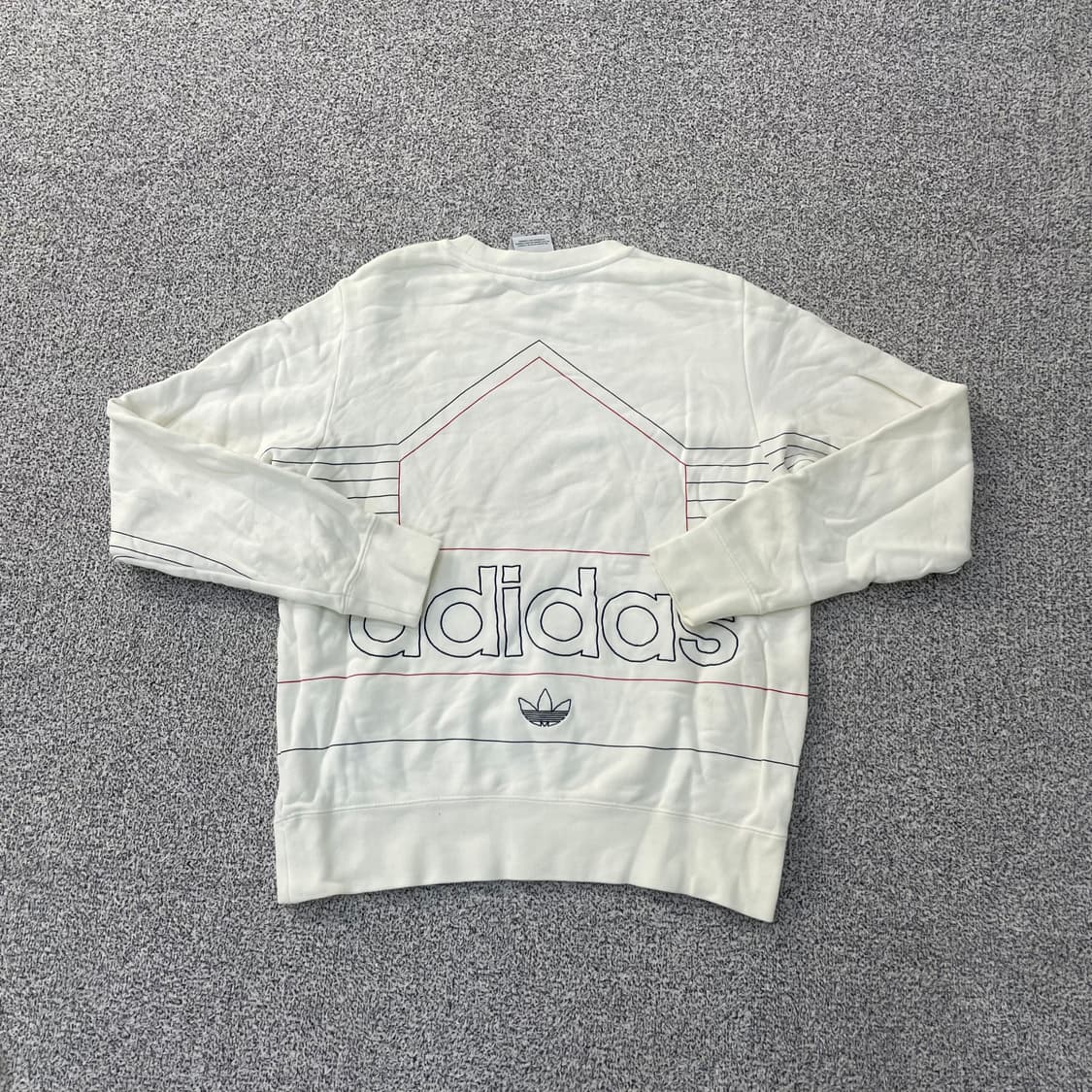 L 아디다스 트레포일 맨투맨 0303S1 상품이미지5