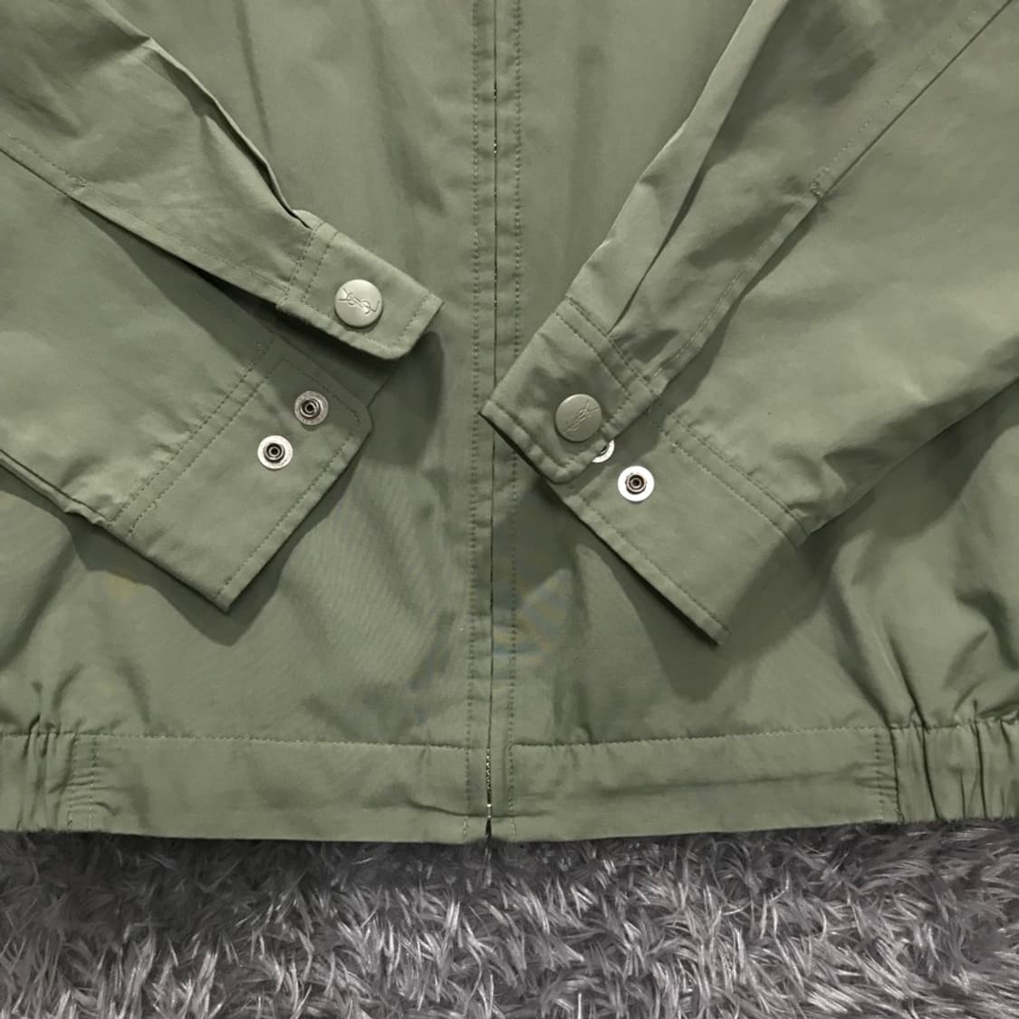 [[XL, A급] 입생로랑(YSL) 빈티지 블루종 자켓#196 상품이미지5