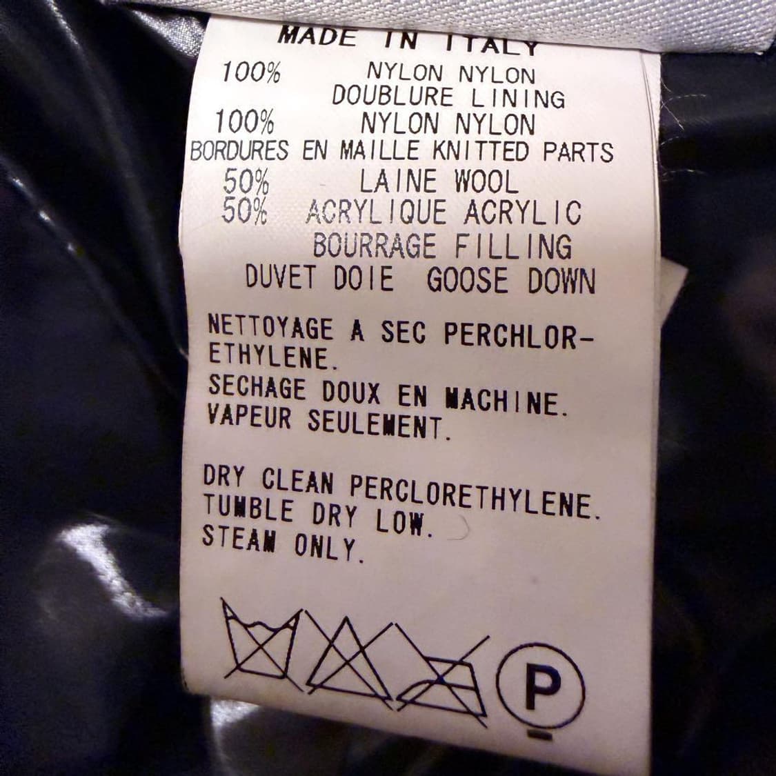 요지 야마모토 와이즈 x 몽클레어 다운 자켓레이디스 상품이미지10