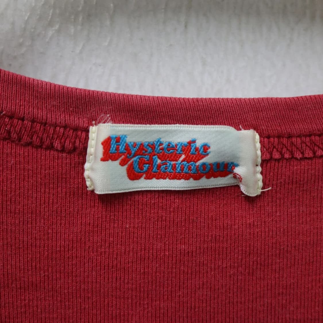 히스테릭 글래머 프린팅 반팔 티셔츠 66806 상품이미지7