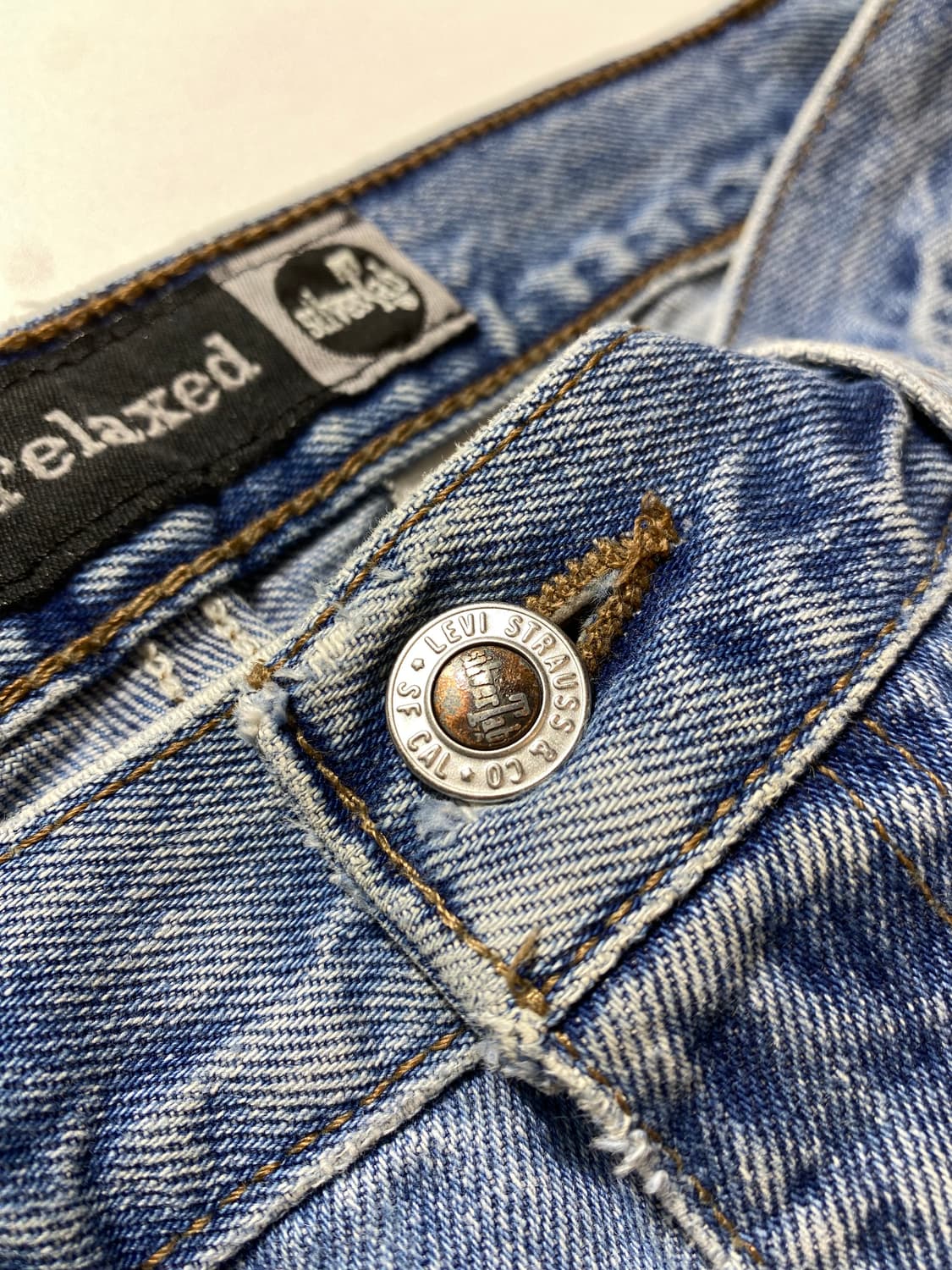 [30] 90s Levi's 리바이스 실버탭 릴렉스 스트레이트핏 데님팬츠 상품이미지3