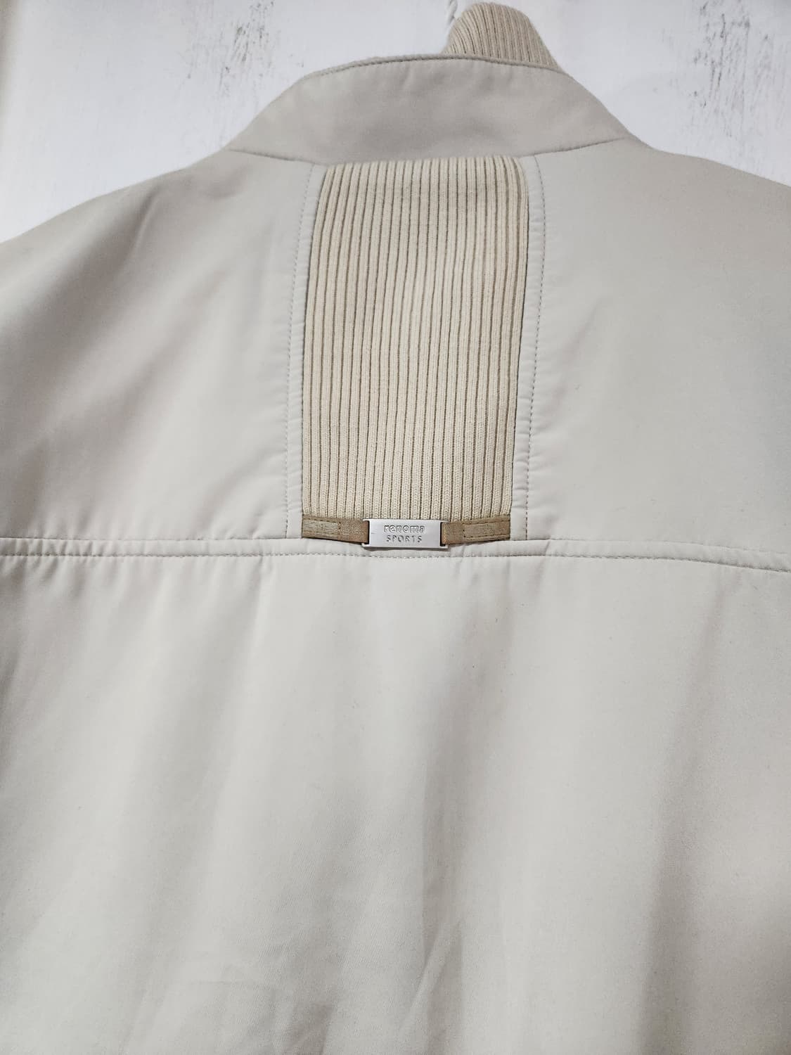 레노마 안감누빔 베이지 점퍼 105 상품이미지5