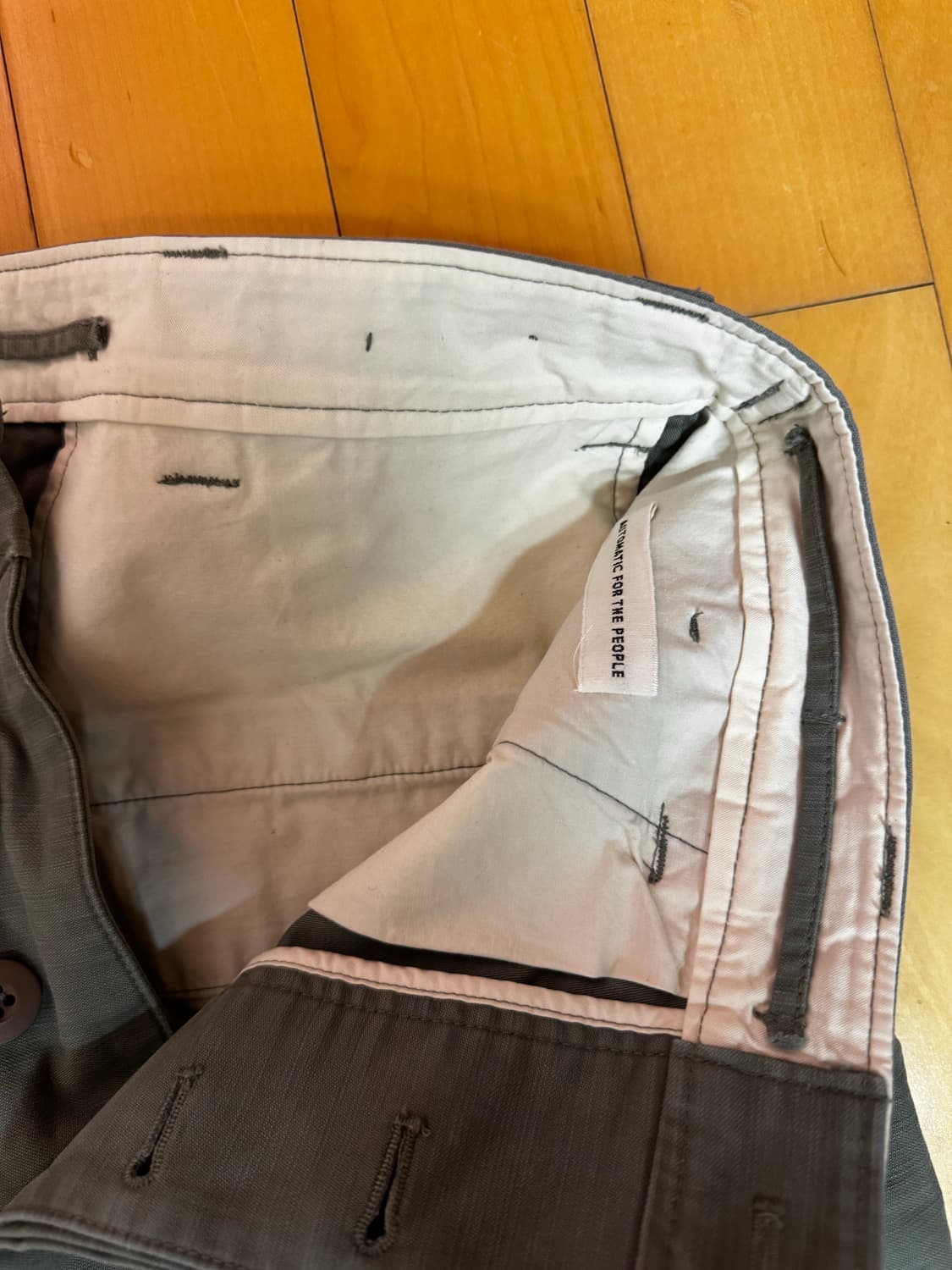 오토매틱 포 더 피플 더블니 팬츠 1사이즈 상품이미지4