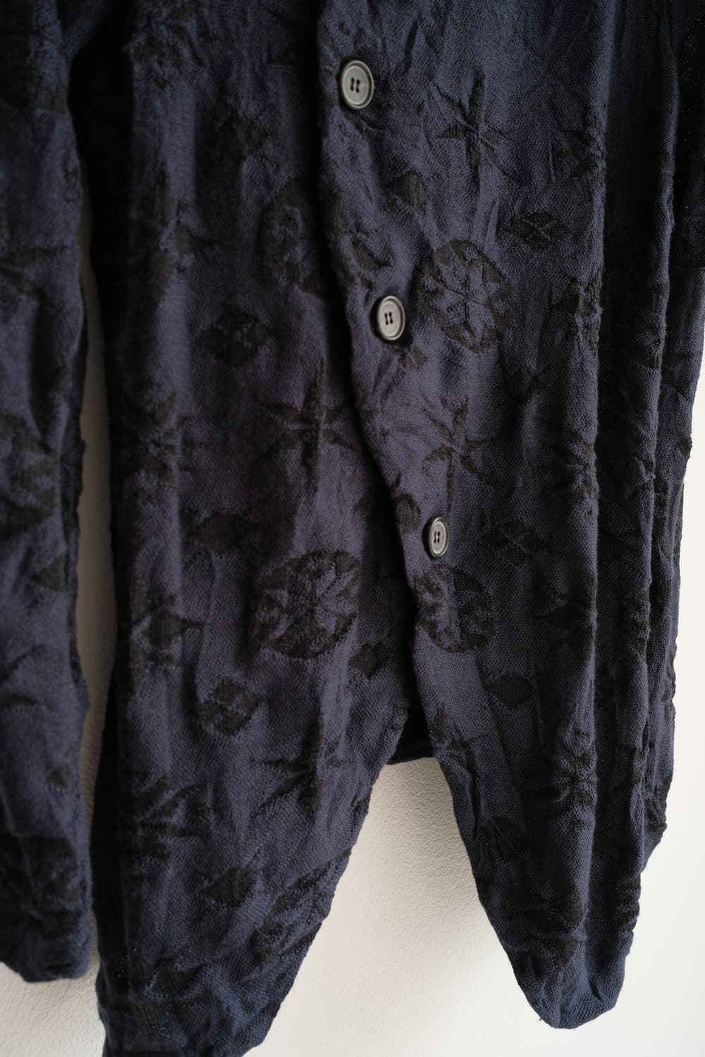 Jacquard wrinkled knit jacket  상품이미지7