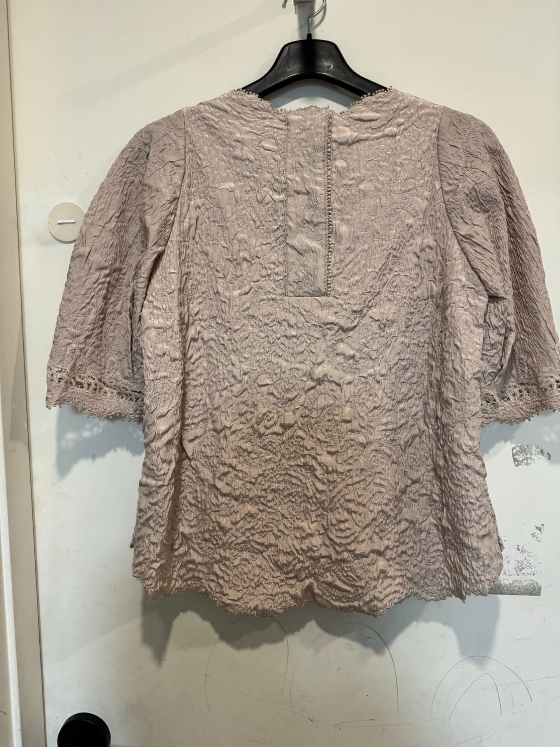 TIME 타임 스캘럽 자수 블라우스 상품이미지9