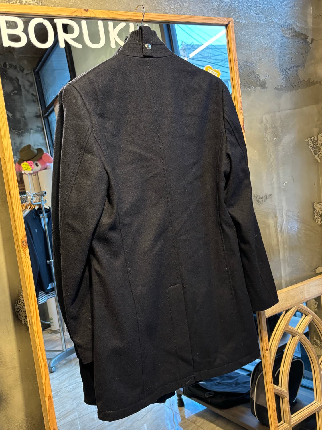 자라 블랙 롱 코트 M 상품이미지6