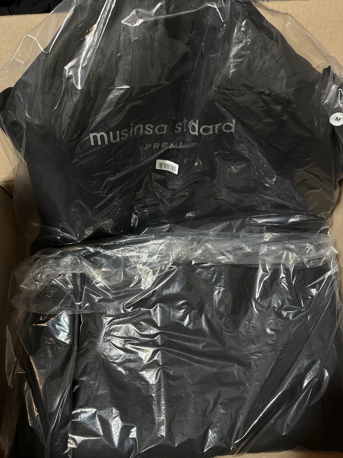 [새상품] 무신사스탠다드 MTR 대디숄더 더블코트 M (정가30만원) 상품이미지5